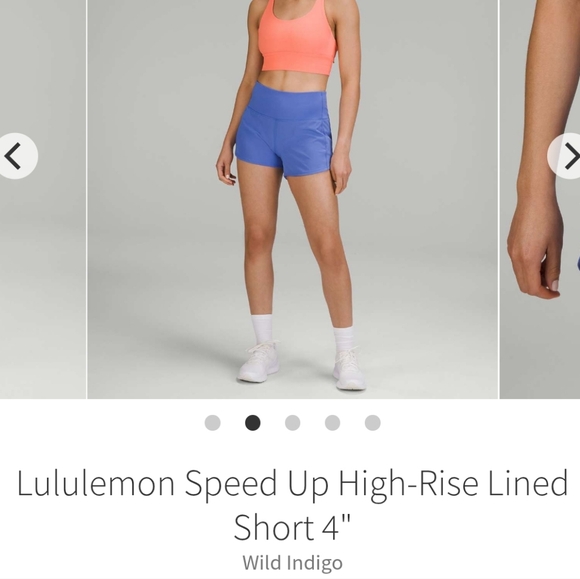 Lululemon🍋Speed Up High Rise 4" Shorts - Picture 3 of 7